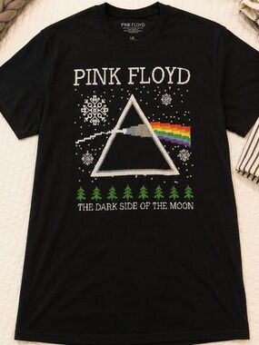 Pink Floyd - The Dark Side of the Moon Holiday T-Shirt - Large